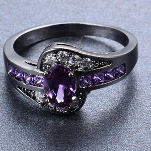 Purple Tourmaline Ring